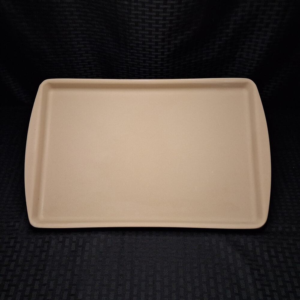 Pampered Chef Large Rectangle Stone Bar Pan Baking Stoneware 11 x 17"